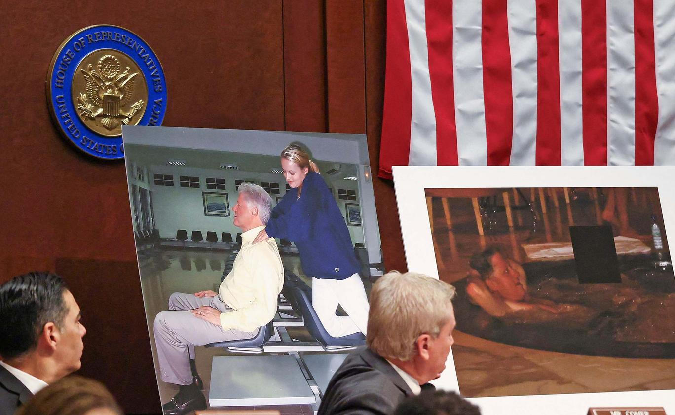 House Oversight Committee meets to vote on whether to hold the Clintons in contempt of Congress, at the Capitol in Washington