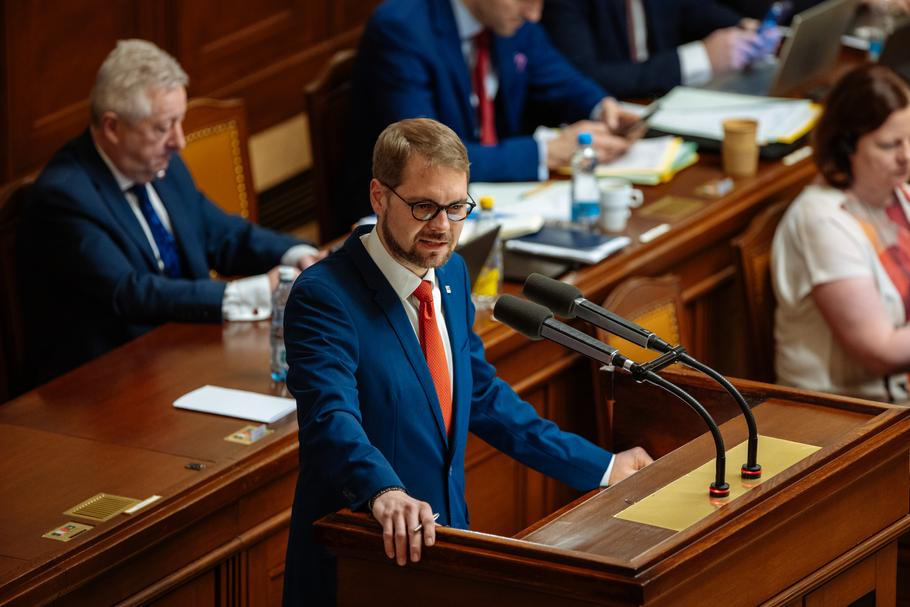 Předseda TOP 09 Matěj Ondřej Havel.