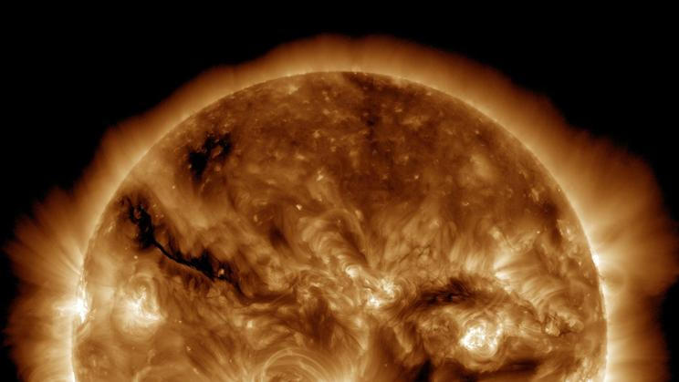 Snímek Slunce ze sondy SDO