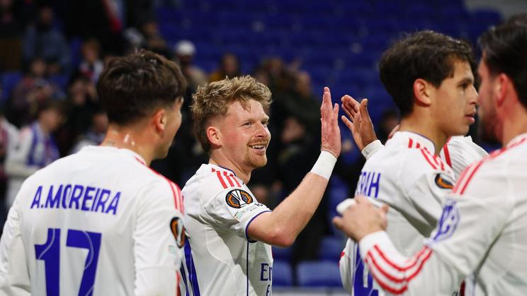 Pavel Šulc v dresu Lyonu