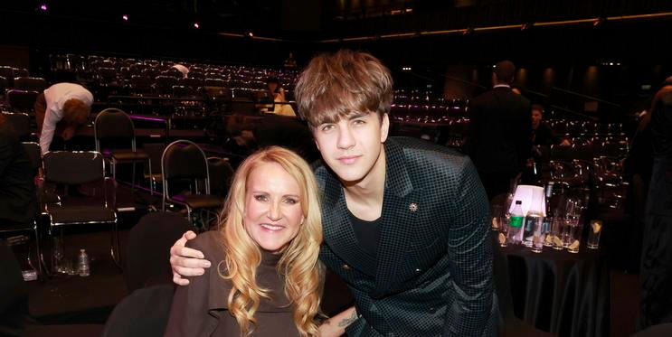 Vendula Pizingerová se synem Jakubem Svobodou