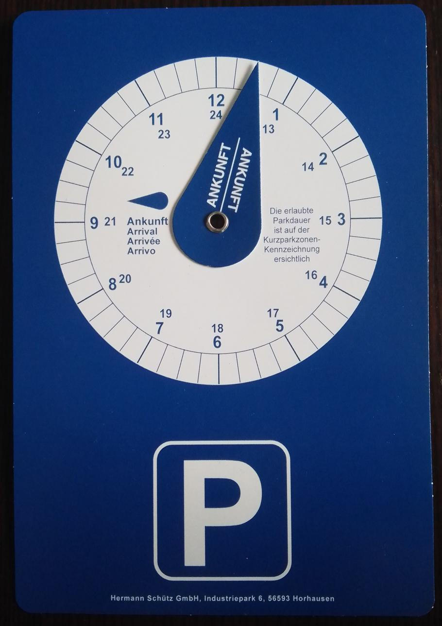 Rakouské parkovací hodiny