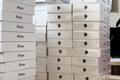 Abundance,Of,Iphones,Stacked,Up,,Waiting,To,Be,Shipped,Out