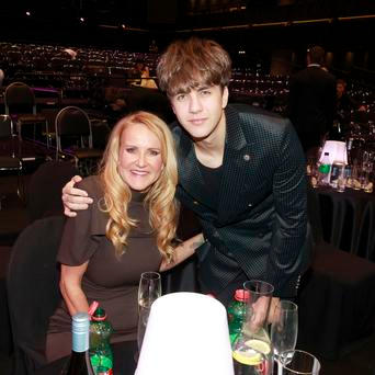 Vendula Pizingerová se synem Jakubem Svobodou