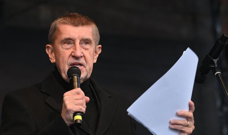 Andrej Babiš, premiér, politik, demonstrace, protest proti EU, podpora evropského průmyslu, Akčního den IndustriAII Europa
