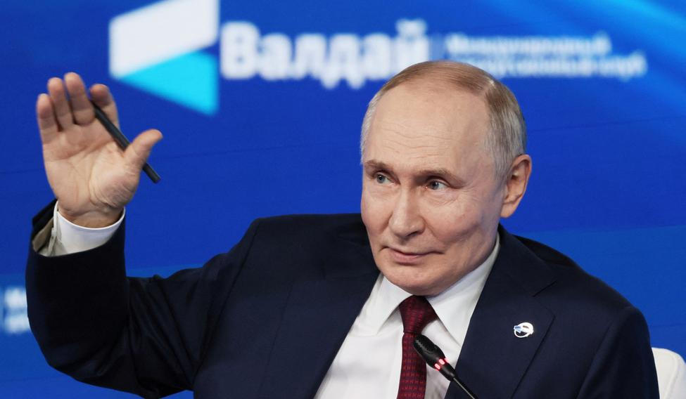 Russian President Putin attends Valdai forum in Sochi