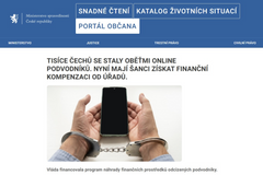 Policie varuje před podvodnými stránkami, které se tváří jako web ministerstva spravedlnosti.