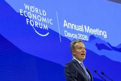 FILE PHOTO: 56th annual World Economic Forum (WEF) meeting in Davos