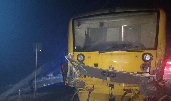 Nehoda vlaku na Jičínsku