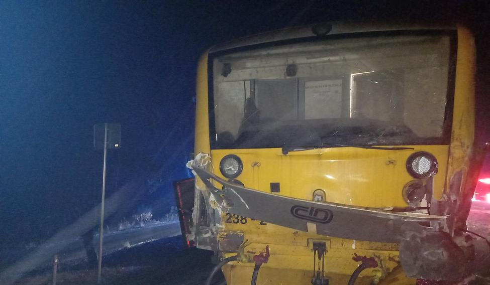 Nehoda vlaku na Jičínsku