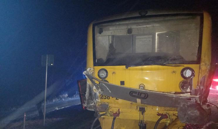 Nehoda vlaku na Jičínsku