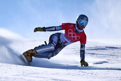 Ester Ledecká na olympiádě 2022 v Pekingu