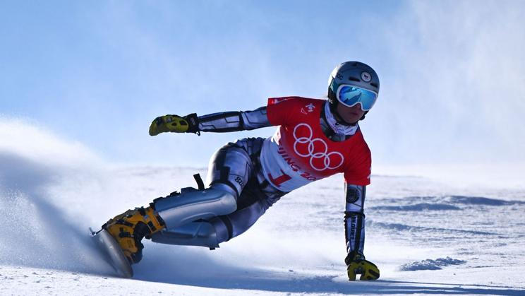 Ester Ledecká na olympiádě 2022 v Pekingu