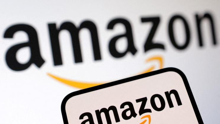 FILE PHOTO: Illustration shows Amazon logo
