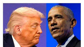Donald Trump a Barack Obama