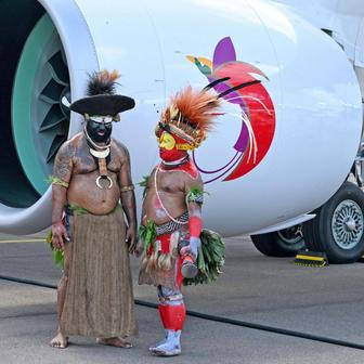 The Singapore Airshow at Changi Exhibition Centre in Singapore