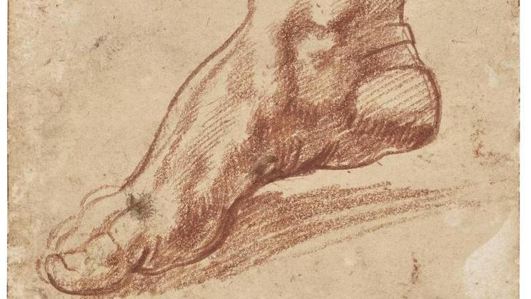 Lost Michelangelo sketch made while painting Sistine Chapel goes to auction for M estimate