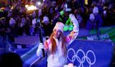 Sofia Goggiaová zapálila olympijský oheň v Cortině d’Ampezzo.