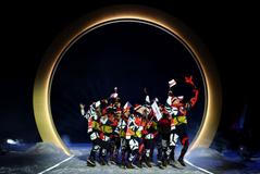 Nástup českých olympioniků v Predazzu