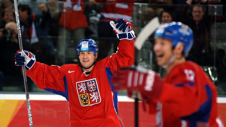 Martin Straka na olympiádě 2006 v Turíně