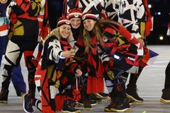 Nástup českých olympioniků v Miláně