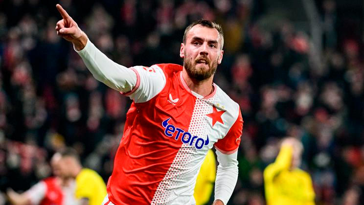 Sport-fotbal-první-21. kolo-Slavia-Mladá Boleslav-FASTPIX, 1. liga