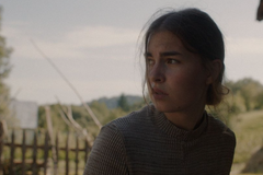 Sára Chripáková jako představitelka hlavní hrdinky Mary ve filmu Potopa.