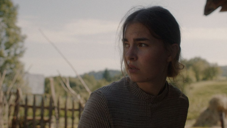 Sára Chripáková jako představitelka hlavní hrdinky Mary ve filmu Potopa.