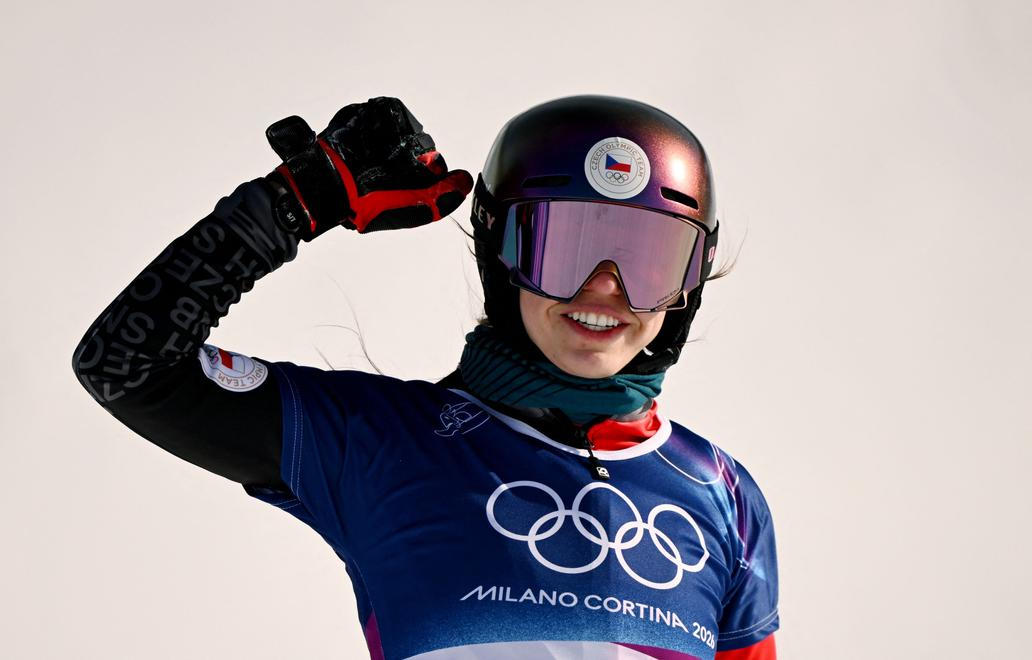 Zuzana Maděrová v osmifinále paralelního obřího slalomu na ZOH 2026