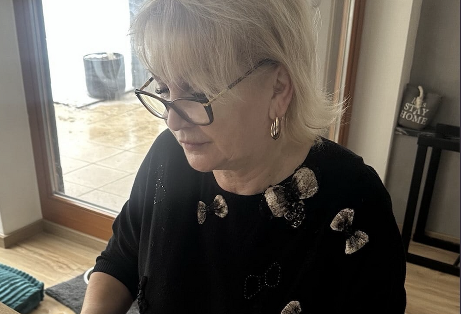 Alena Řípová, vdova po továrníkovi Františku Řípovi