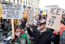 „Nepřátelé Itálie!“ Meloniová obvinila radikály z útoku na olympijský Milán