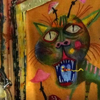 Dítě v kaluži, Bílý králík u svíčky, nahlédněte do mrazivého kyjevského ateliéru