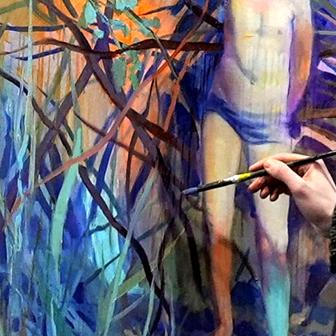 Dítě v kaluži, Bílý králík u svíčky, nahlédněte do mrazivého kyjevského ateliéru