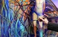 Dítě v kaluži, Bílý králík u svíčky, nahlédněte do mrazivého kyjevského ateliéru