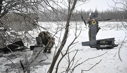 FILE PHOTO: National Police Special Purpose Battalion of Zaporizhzhia region near the frontline town of Pokrovsk in Donetsk region
