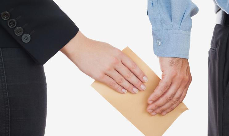 Korupce, ilustrační foto