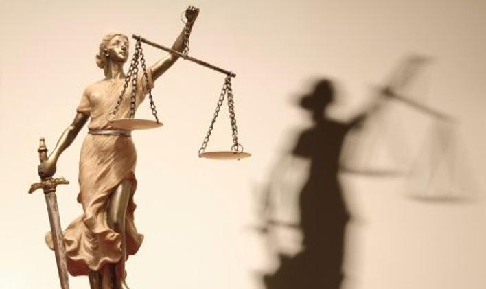 Justice, spravedlnost, právo, soud, váhy, ilustrační foto