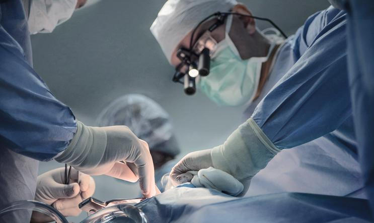 Doctors,Perform,Surgery,Cardiac,Stent,Transplant,In,A,Hospital