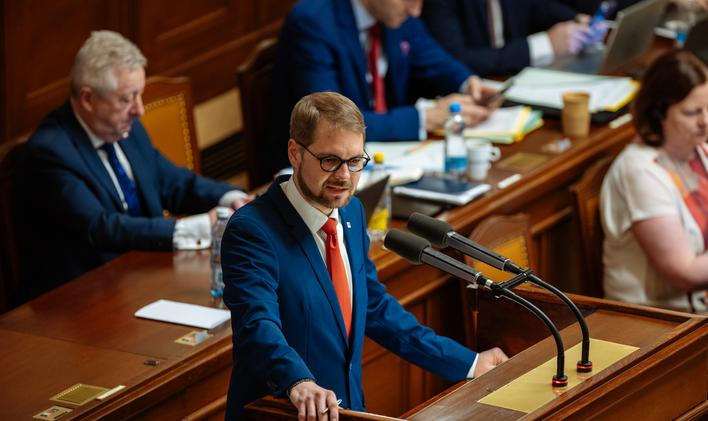 Předseda TOP 09 Matěj Ondřej Havel.