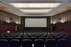 Big,Vintage,Cinema,Screening,Room