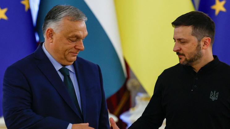 ukrajina maďarsko viktor orbán volodymyr zelenskyj