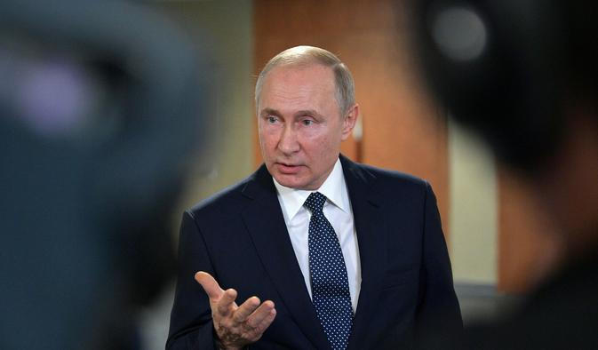 Ruský prezident Vladimir Putin.