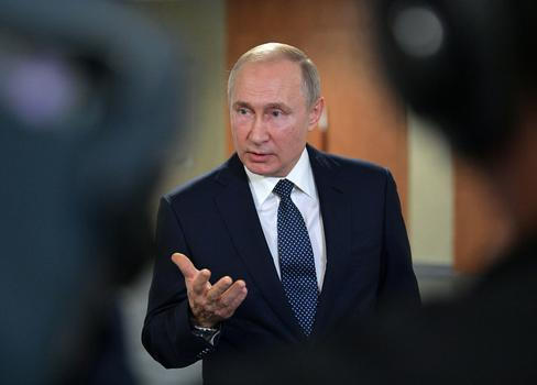 Ruský prezident Vladimir Putin.