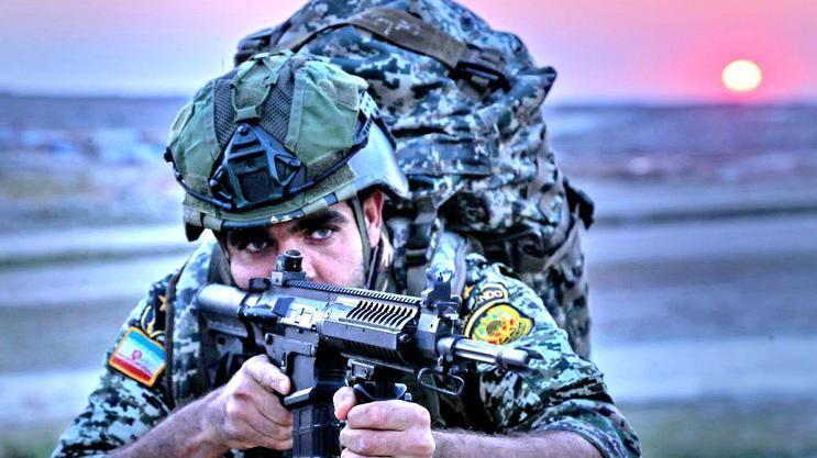 Iran Army begins security drill in west