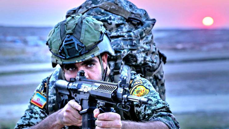 Iran Army begins security drill in west