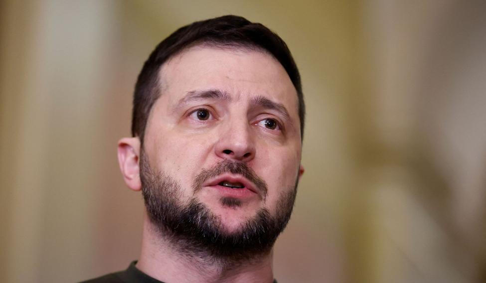 Ukrajinský prezident Volodymyr Zelenskyj.