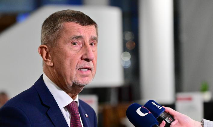 Premiér Andrej Babiš (ANO).