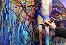 Dítě v kaluži, Bílý králík u svíčky, nahlédněte do mrazivého kyjevského ateliéru