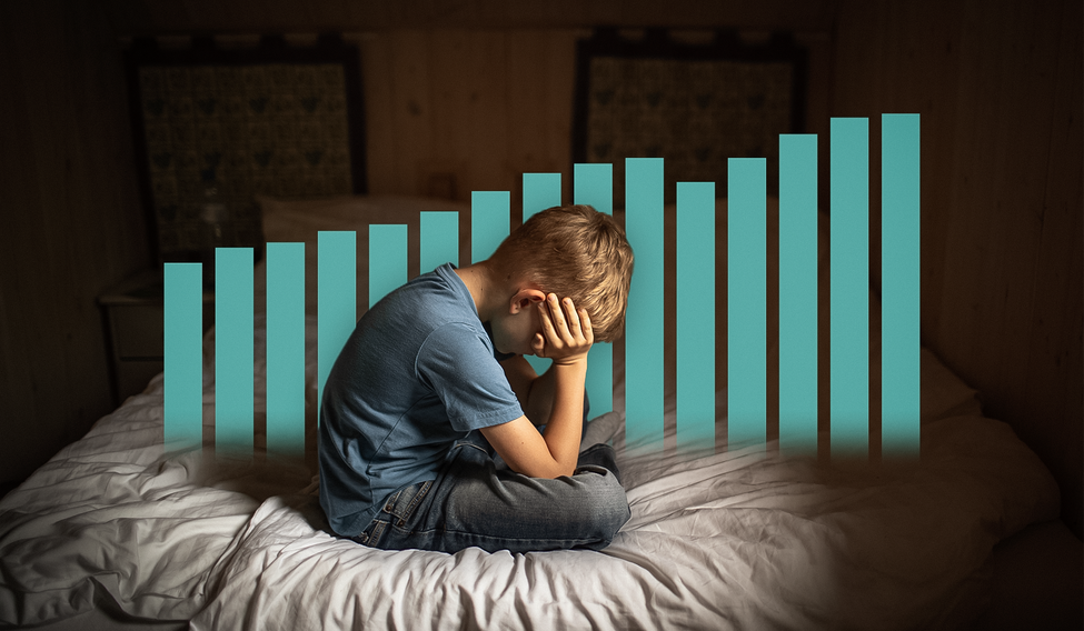 Psychické potížíe dětí - ilustrační foto