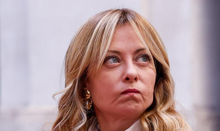 Italská premiérka Giorgia Meloniová.